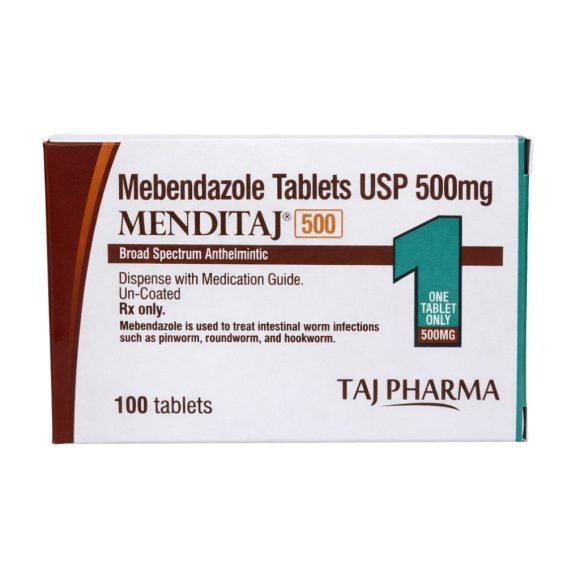 Mebendazole 500MG Human (Menditaj 500)