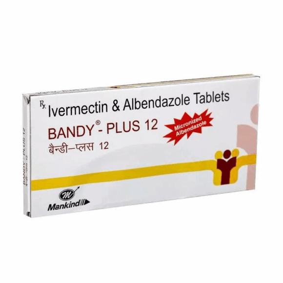 Bandy Plus – 12 ( Ivermectin & Albendazole )